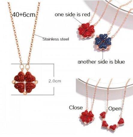 MAGIC LOVE NECKLACE WITH ELEGANT ROSE BOX