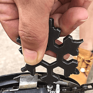 18-in-1 stainless steel snowflakes multi-tool