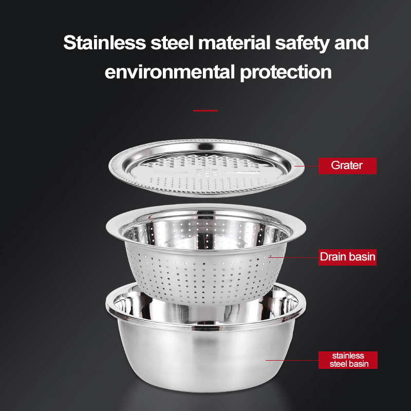 Multifunctional stainless steel basin-Buy 2 free shipping&get 10% off