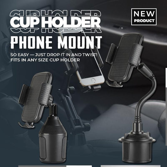 Universal Cup Holder Phone Mount