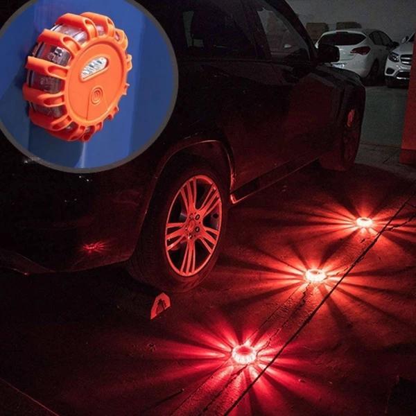 LED ROAD FLARES FLASHING WARNING LIGHT