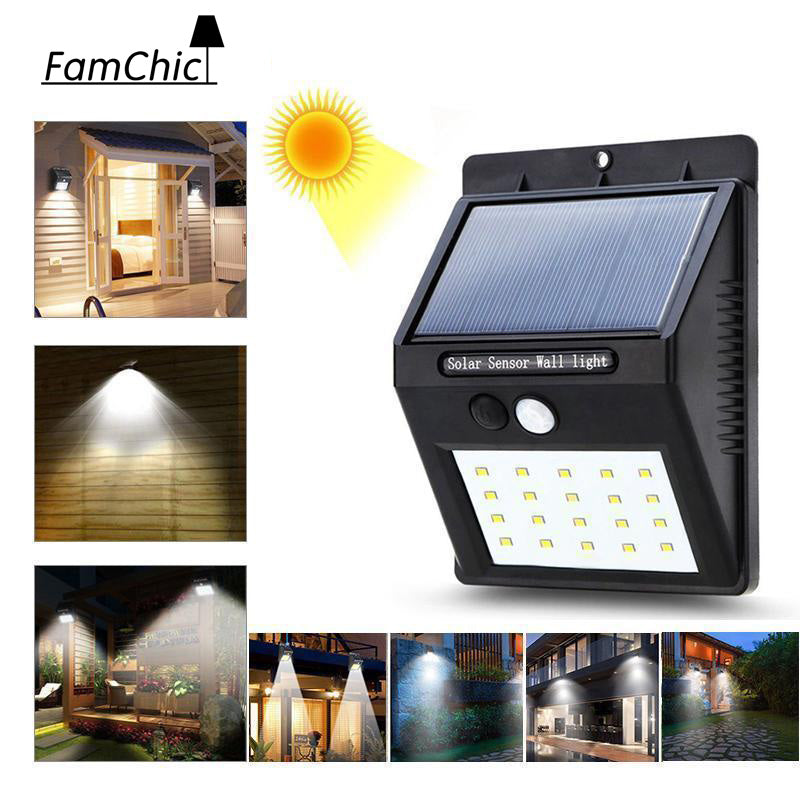 2020 UPDATE! LED Solar Lamps Outdoor