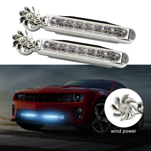 LED Wind Powered Vehicle Lights