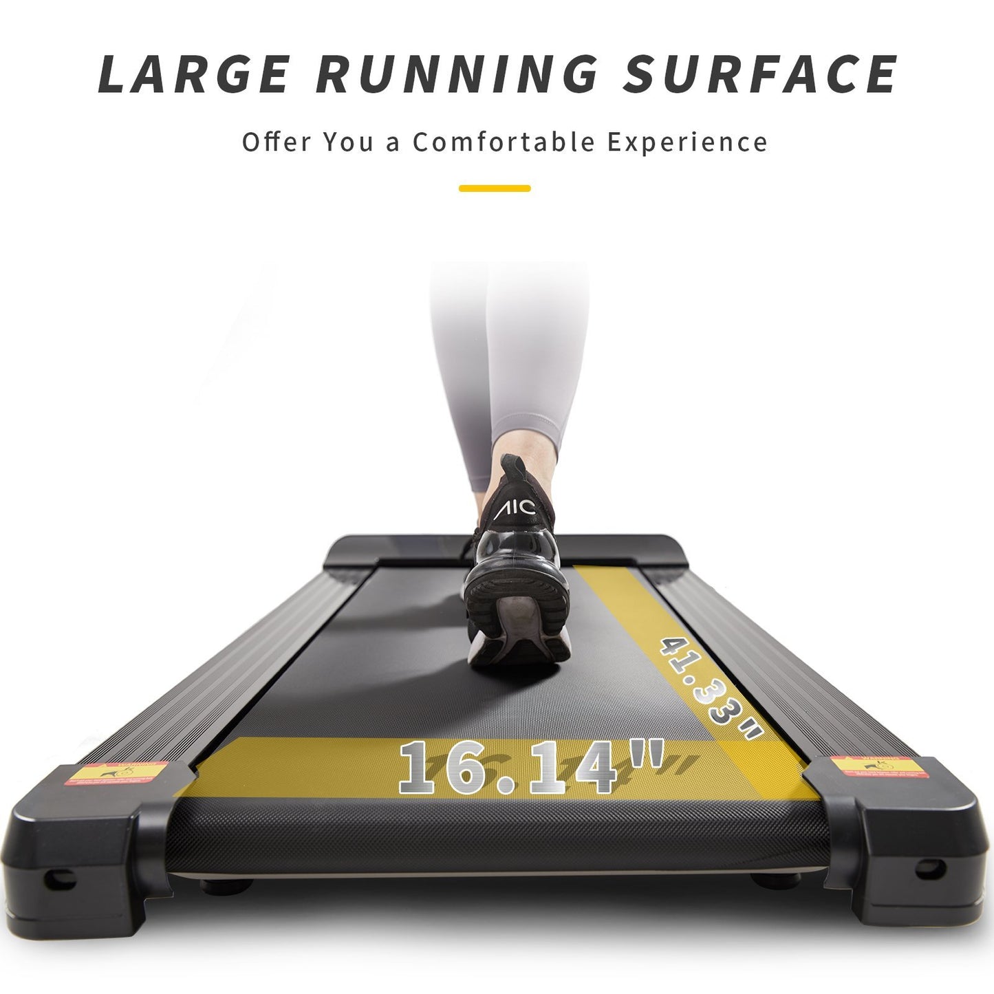 UMAY® foldable electric treadmill + SPAX professional fitness course