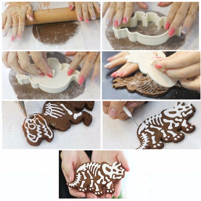 Dinosaur Cookie Molds