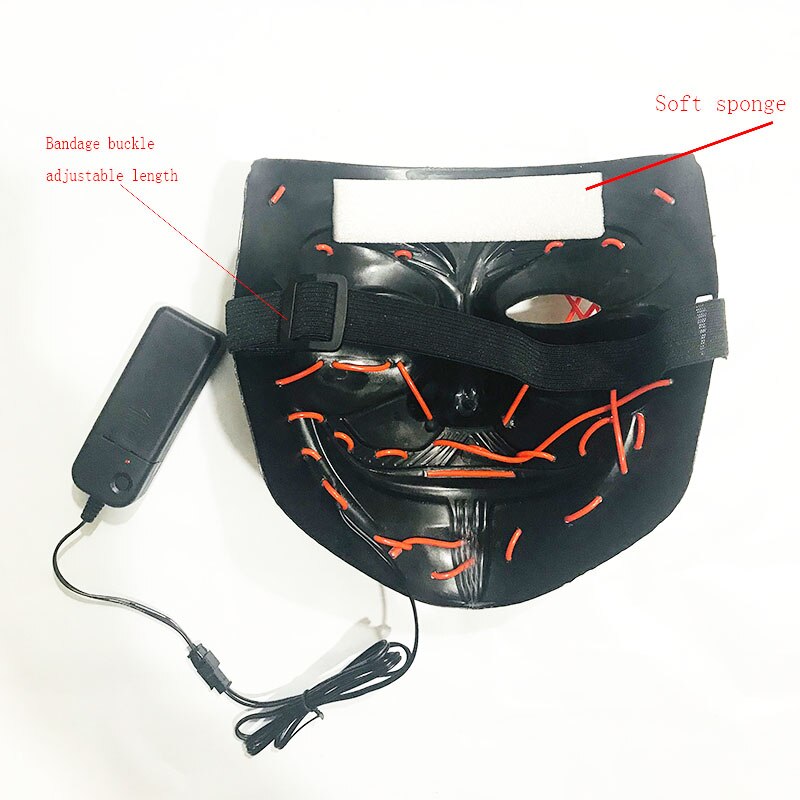 Halloween LED Purge Masks