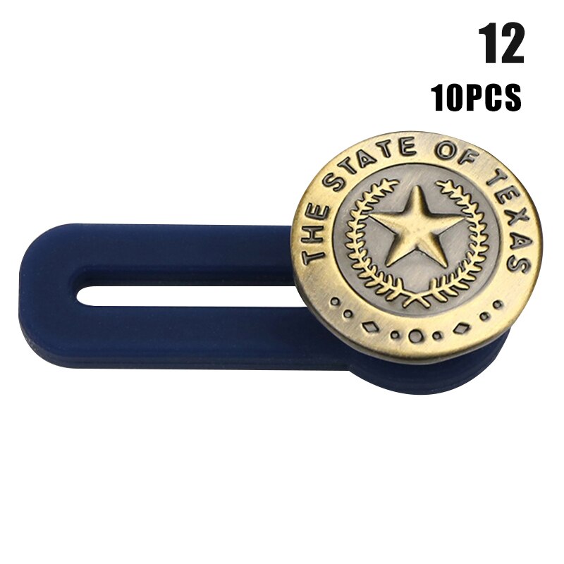 Jeans Retractable Button10Pcs