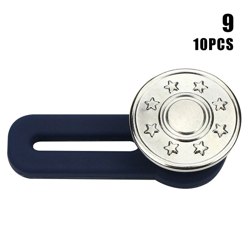 Jeans Retractable Button10Pcs