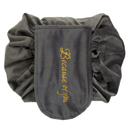 Solid Color Soft Velvet Cosmetic  storage Bags