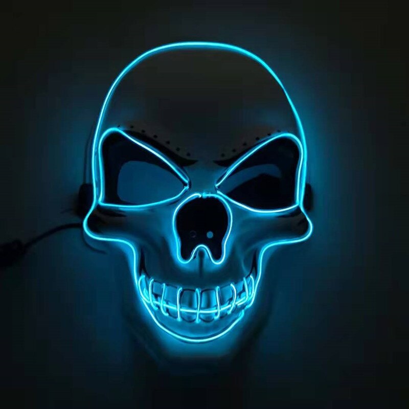 Halloween LED Skull Masks