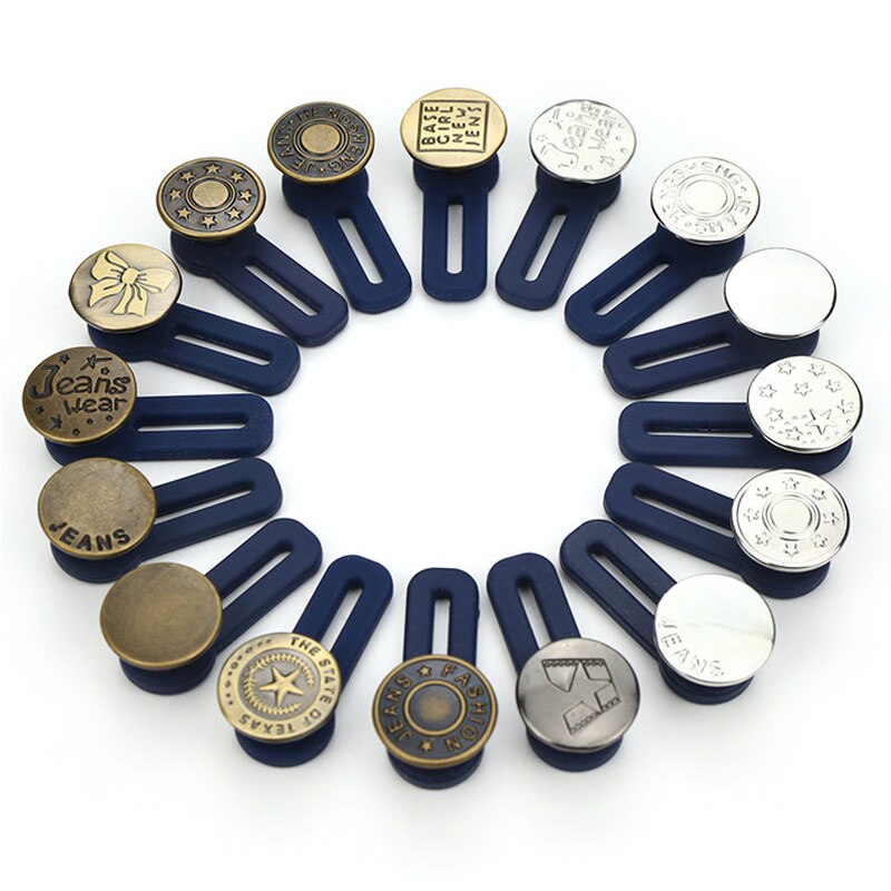 Jeans Retractable Button10Pcs