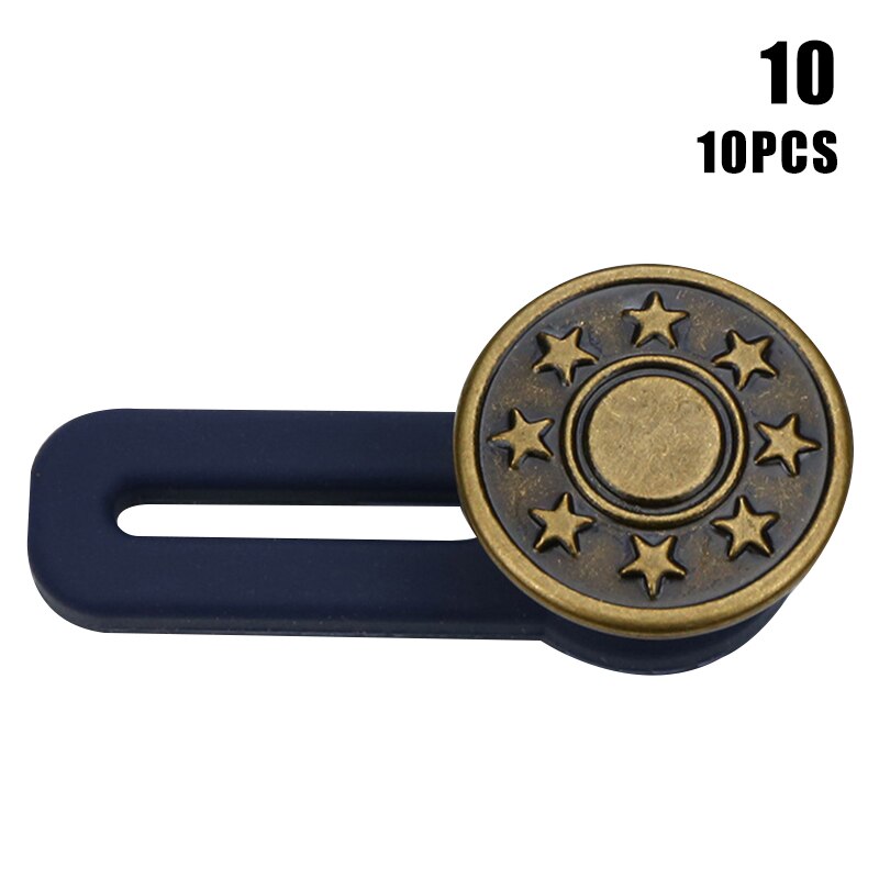 Jeans Retractable Button10Pcs