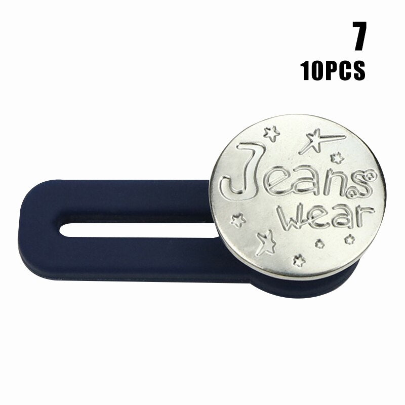 Jeans Retractable Button10Pcs