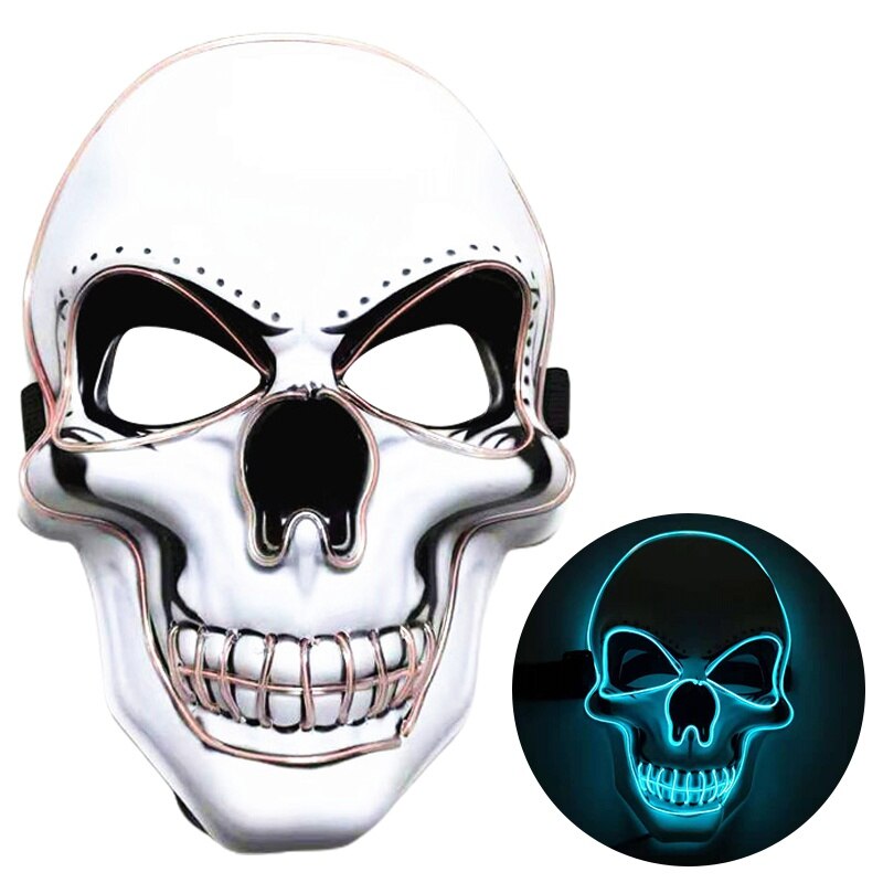 Halloween LED Skull Masks