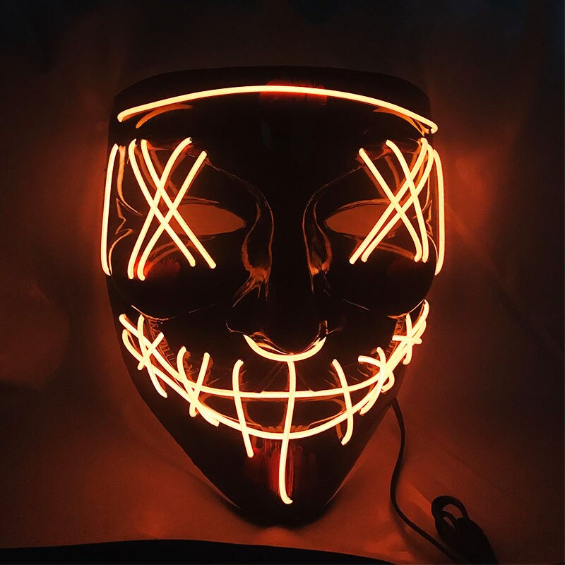 Halloween LED Purge Masks