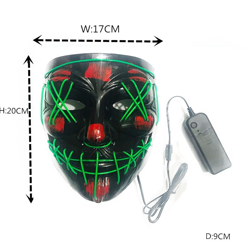 Halloween LED Purge Masks