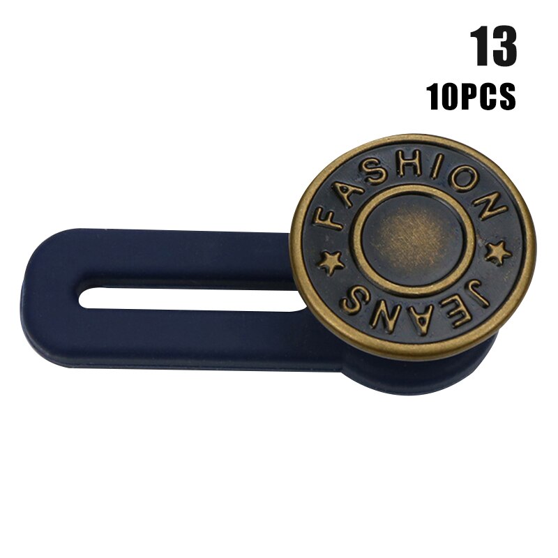 Jeans Retractable Button10Pcs