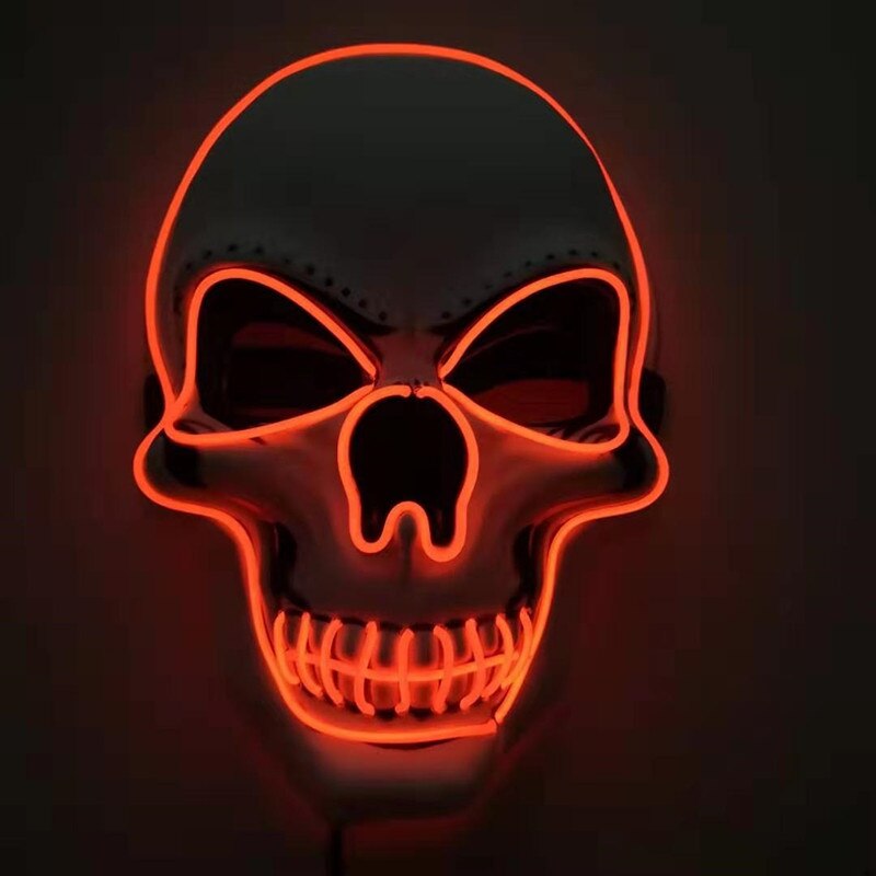 Halloween LED Skull Masks