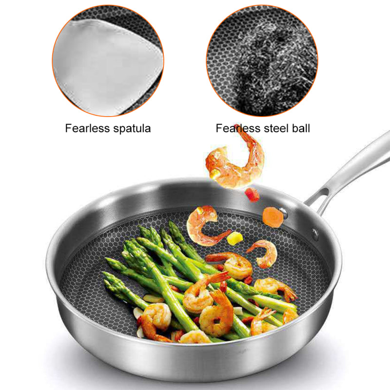 Top wok that can be used forever