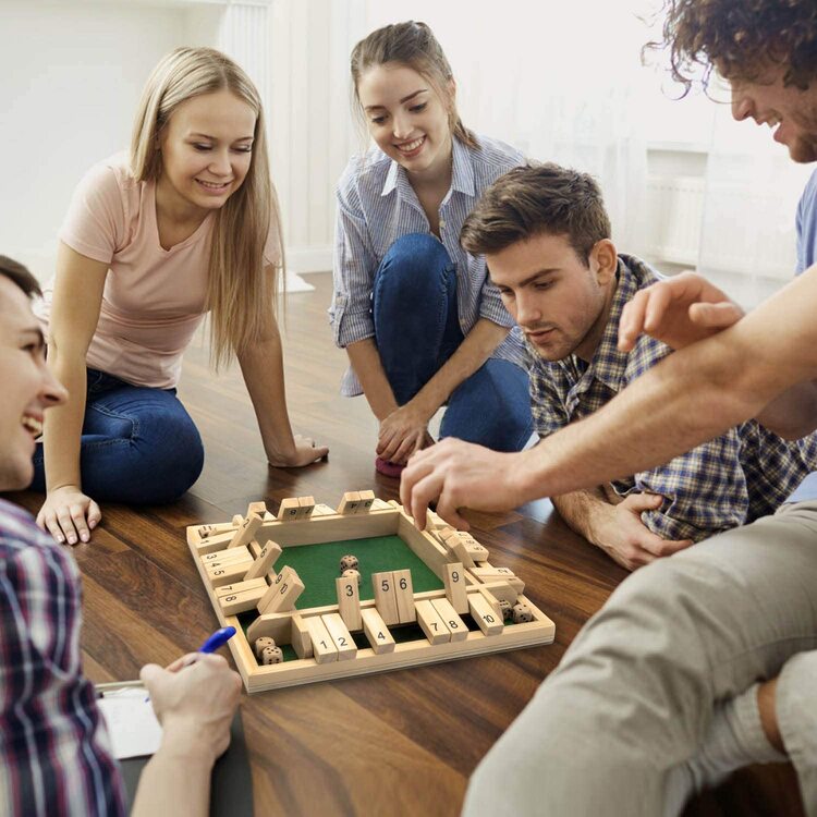 FlipBlock™ Wooden Board Game