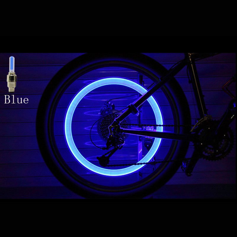 Neon Lights Color Tyre Wheel Valve Cap Light LED Lamp for Cars Motorcycles