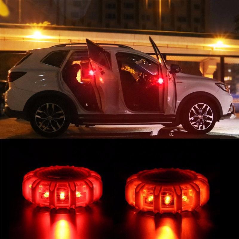 LED ROAD FLARES FLASHING WARNING LIGHT