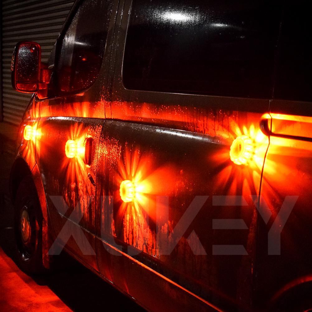 LED ROAD FLARES FLASHING WARNING LIGHT